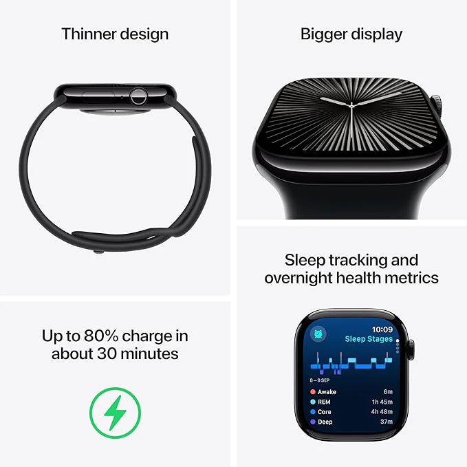 Watch Series 10 - GPS + Cellular Smartwatch | Titanium Case | OLED Always-On Retina display