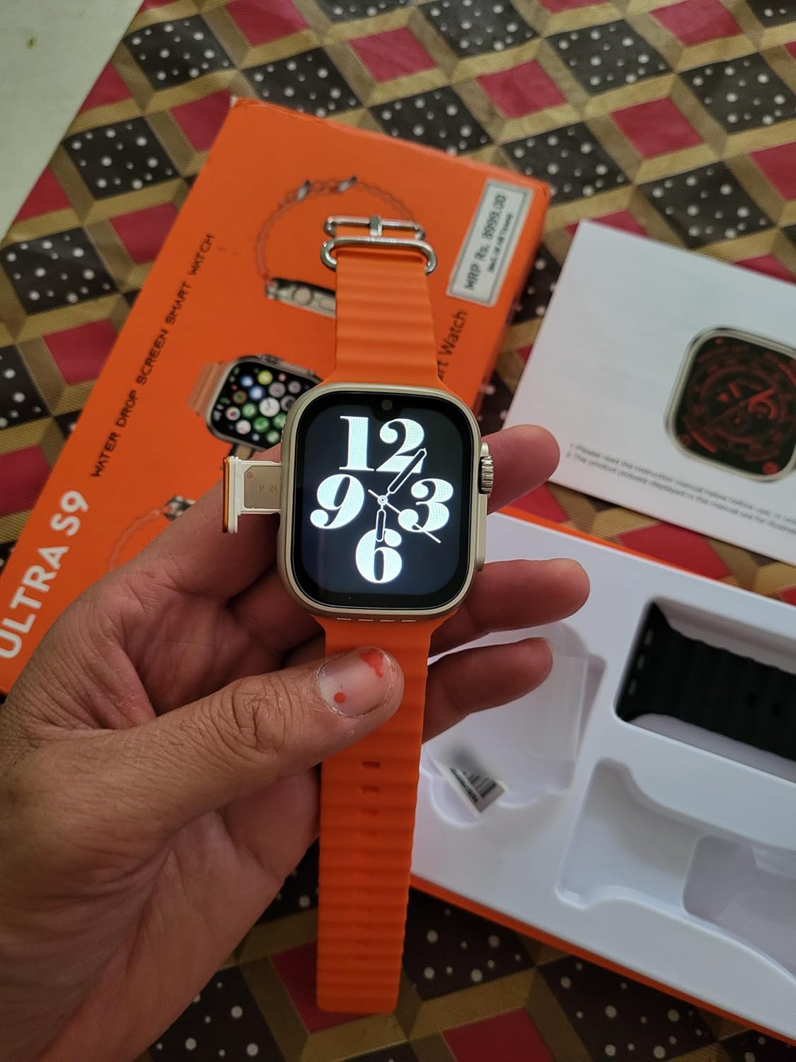 S9 Ultra 5G/4G SIM Android Smart Watch for Men & Women 4GB Ram & 64GB Internal Storage Play Store Maps YouTube Sports Features Volte Calling with Dual Camera