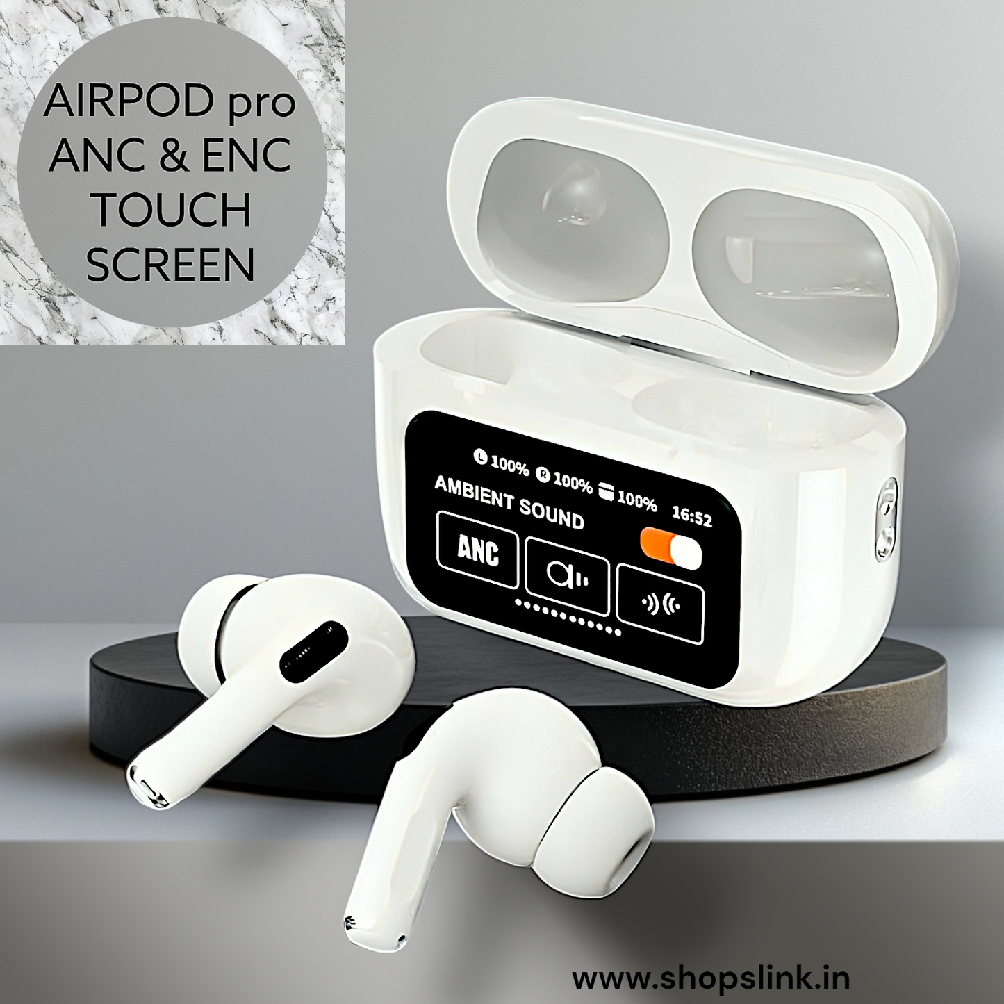 AIRPOD PRO™ ANC & ENC with TOUCH SCREEN ( HOLI SPECIAL OFFER)