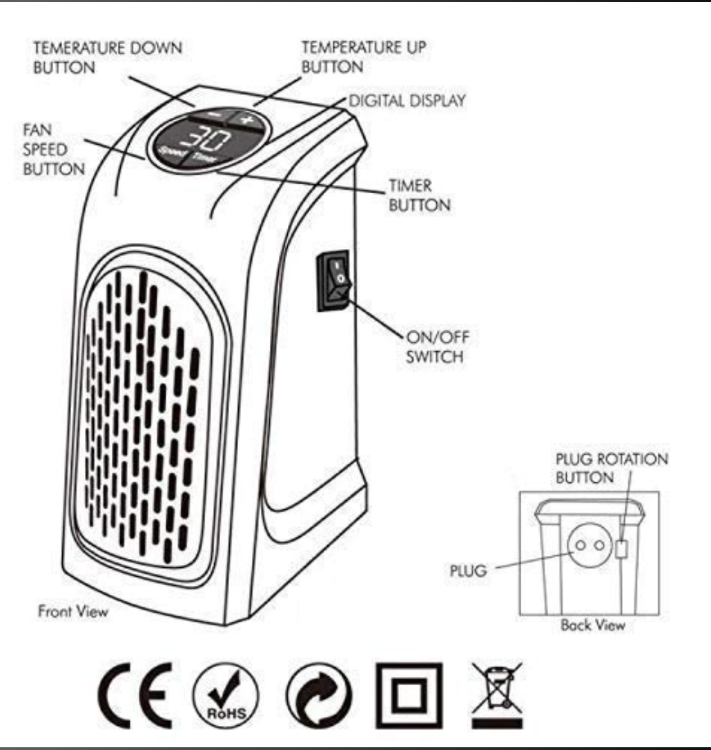 Portable Room Heater™
