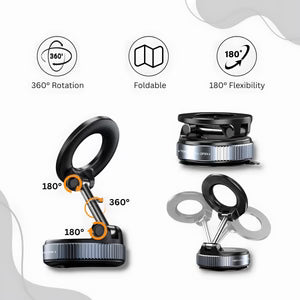 Vacuum Magnetic Suction Car Phone Holder