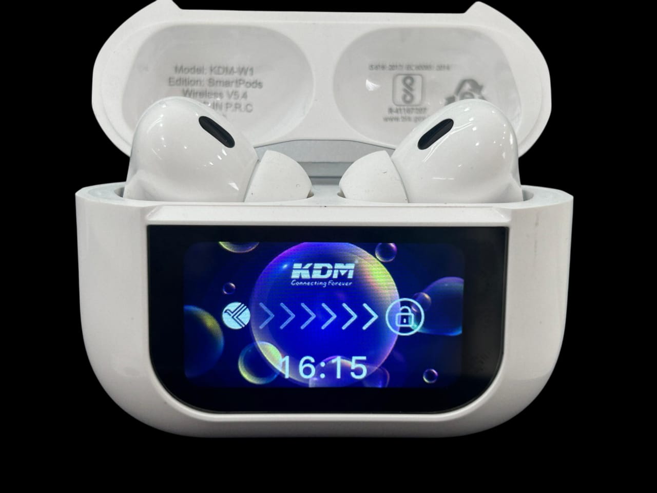 KDM™ W1 ScreenTWS Touch Screen Earbuds(6 Months Warranty)