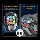 Portronics Cool Pulse Instant Mobile Cooling Fan for Gamer with Radiator Cooling Technology Gaming Accessory Kit (Black, For Android, iOS)