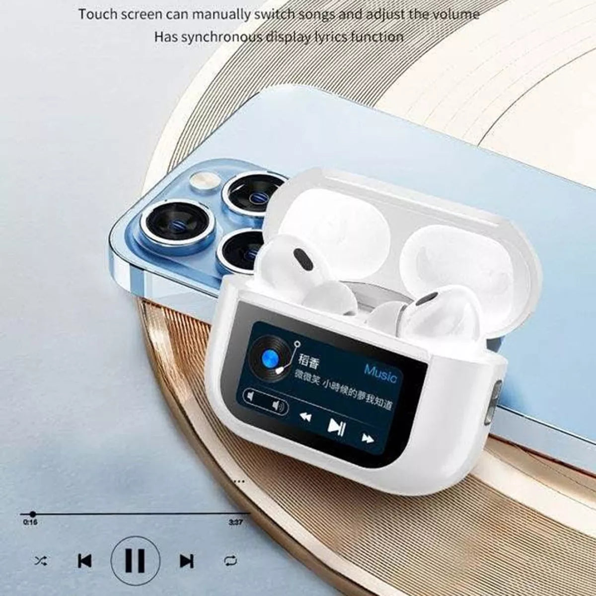 AIRPOD PRO™ ANC & ENC with TOUCH SCREEN ( HOLI SPECIAL OFFER)