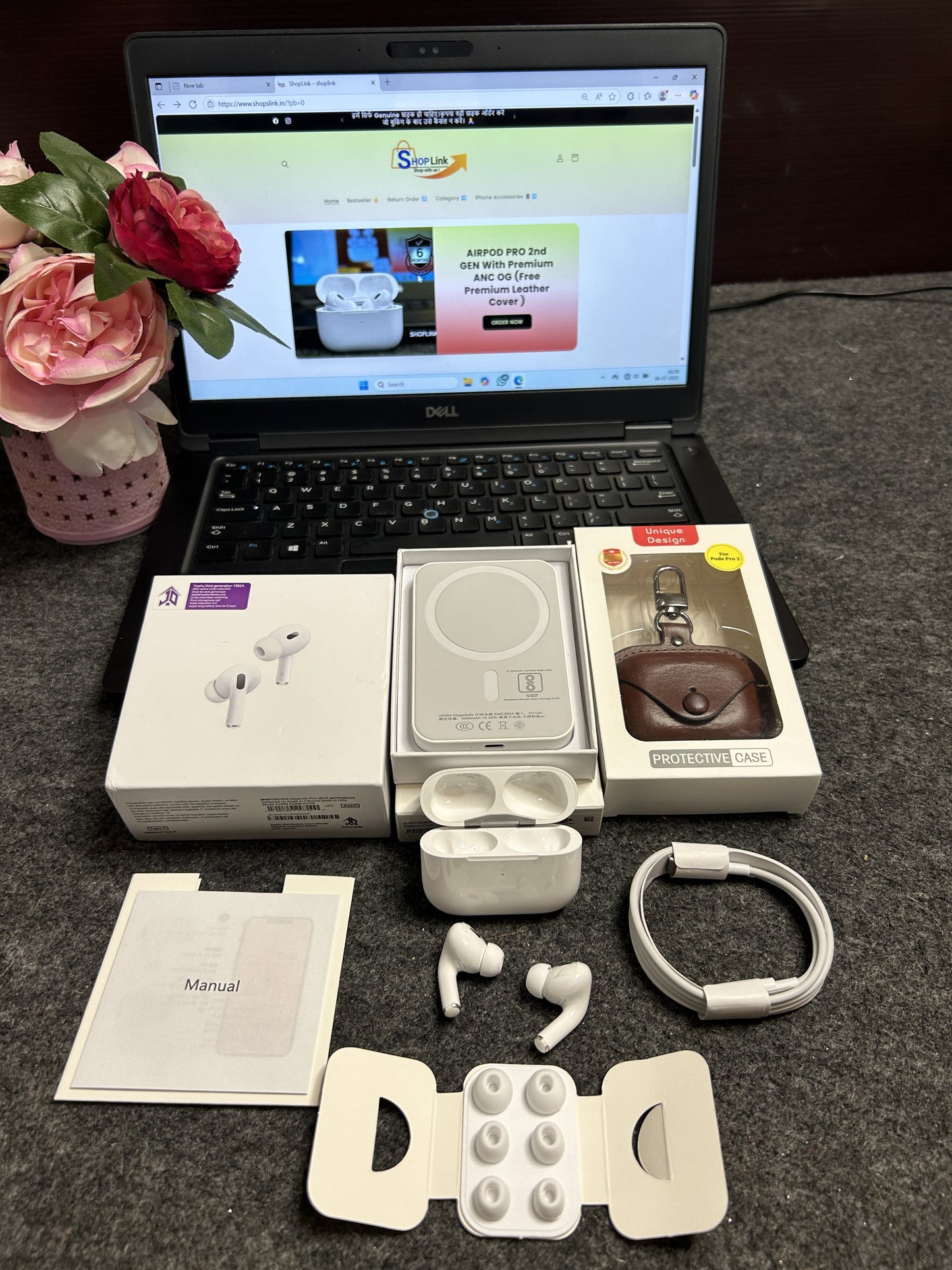 AIRPOD PRO 2nd Gen ANC OG PREMIUM COMBO🔥✅  [6 Months Warranty💯✅🤩]