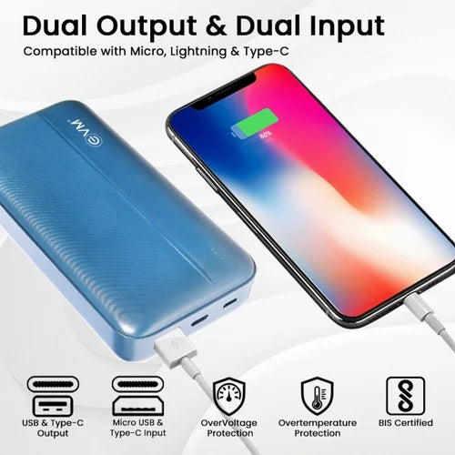 EnTurbo Power Bank 20000mAh 22.5W QC+PD
