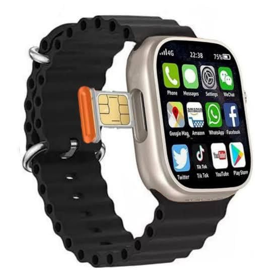 S9 Ultra 5G/4G SIM Android Smart Watch for Men &amp; Women 4GB Ram &amp; 64GB Internal Storage Play Store Maps YouTube Sports Features Volte Calling with Dual Camera
