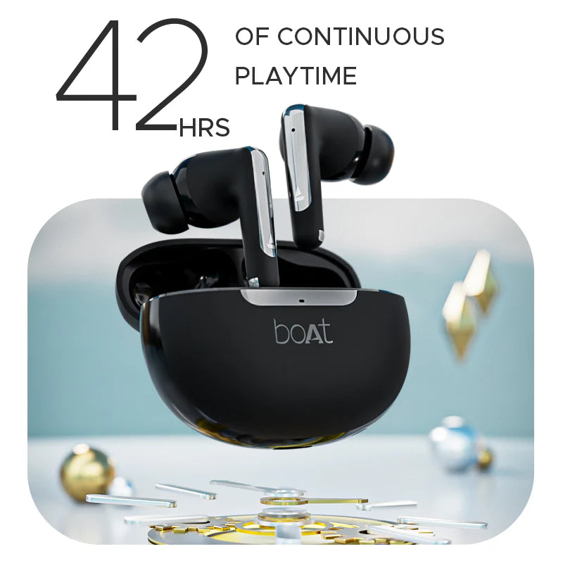 boAt Airdopes 141 ANC (~32dB) (1 Year Warranty)