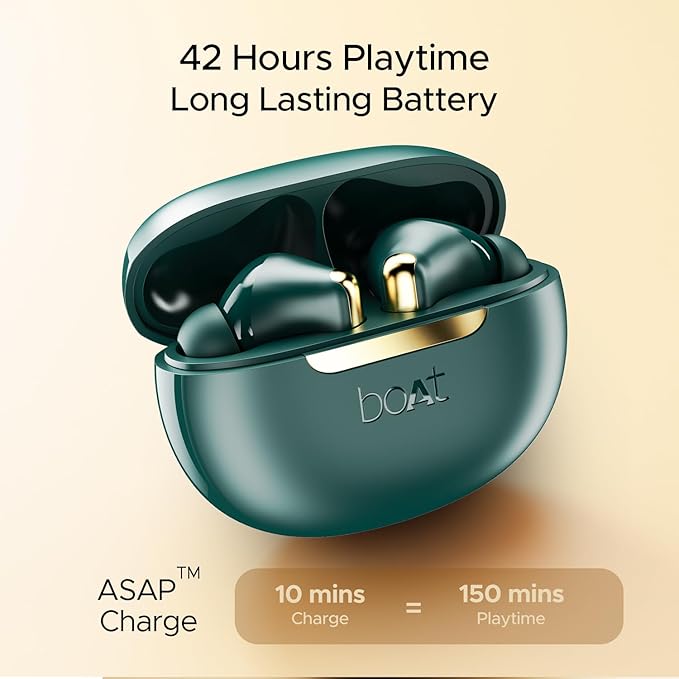 boAt Airdopes 141 ANC,TWS Ear Buds Wireless Earphones with mic.