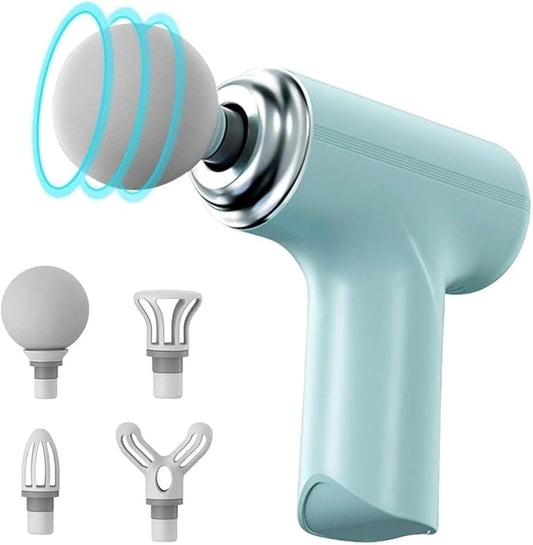SHOPLINK Massager Machine for Body Pain | Mini Body Massage Gun for Deep Tissue, Muscle & Pain Relief | Handheld, Battery Powered Massager for Neck,...