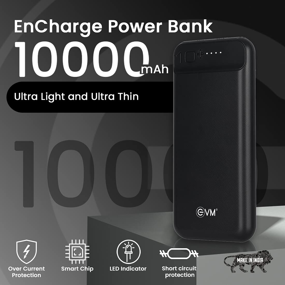 EnCharge Power Bank 10,000mAh EVM P0109