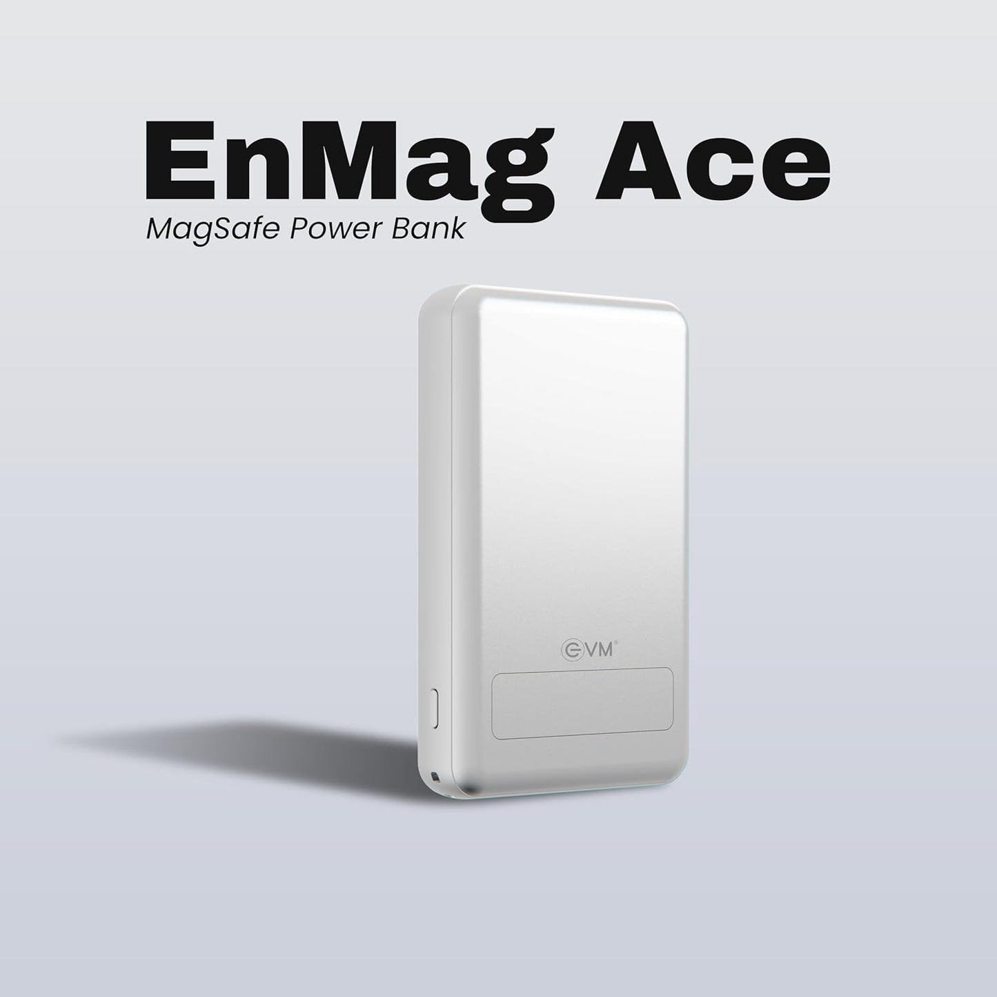 EVM EnMag Ace P0301 10000mAh Power Bank – 15W Wireless Charging, 22.5W Fast Charging, Magnetic Compatible-EVM P0301