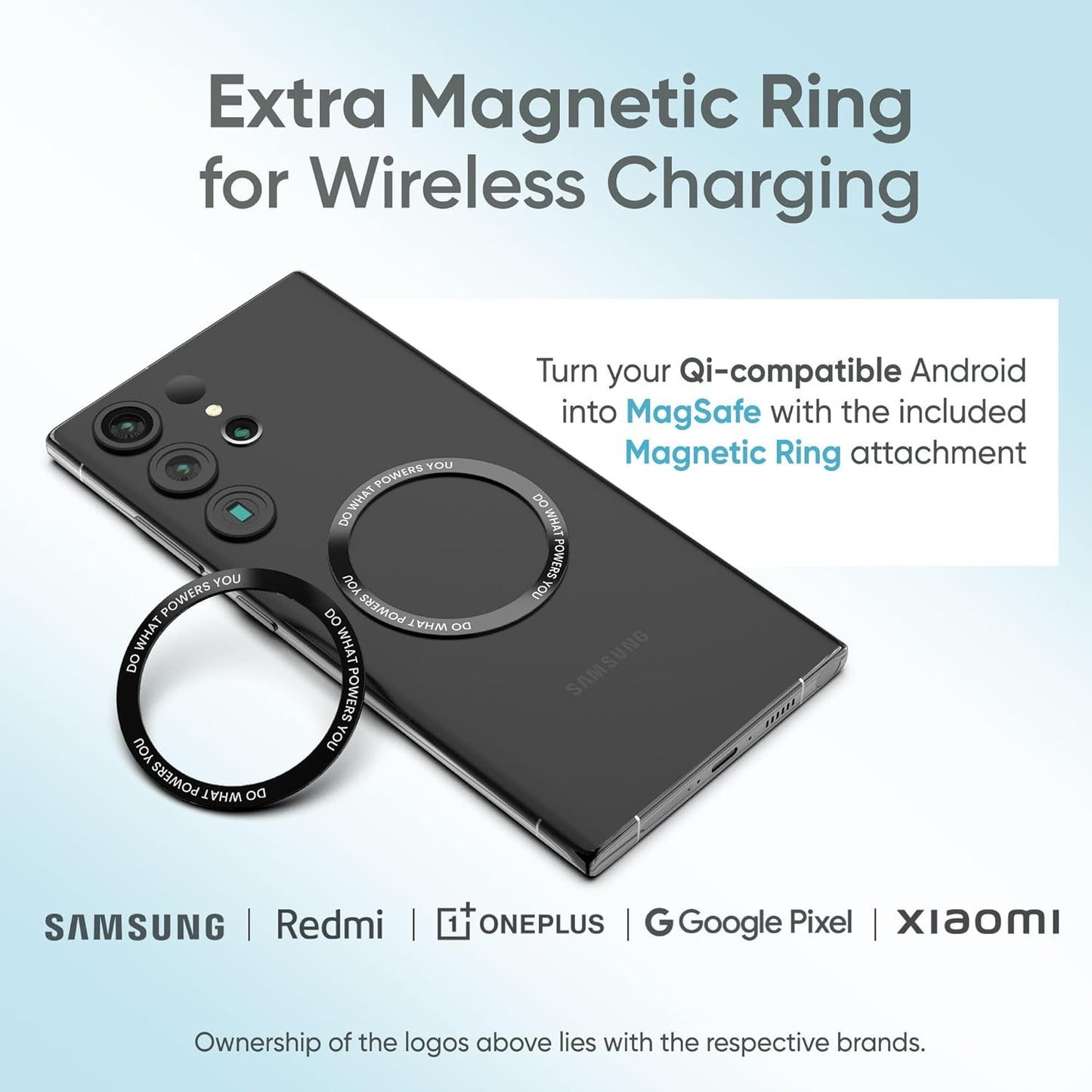 Ambrane MagSafe Wireless 10000mAh Fast Charging Power Bank, Strong Magnet, 22.5W Output for iPhone 12 & Above, Android & Other Qi Enabled Devices, Premium Rubberized Coating (Aerosync Snap, Yellow)