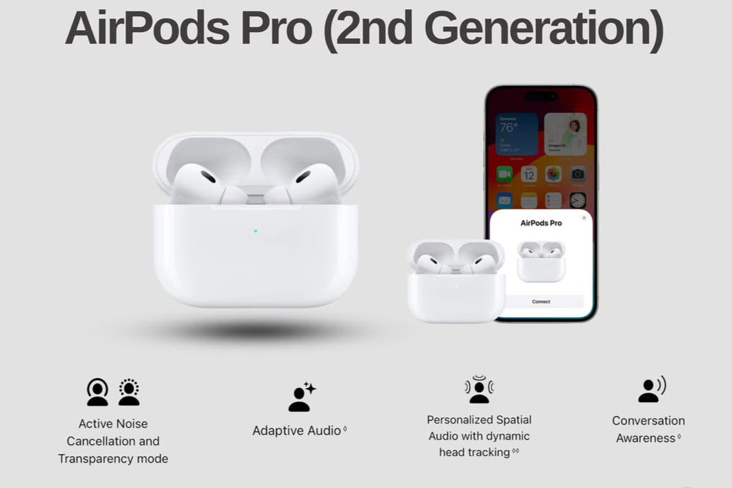 AIRPOD PRO 2nd Gen ANC OG PREMIUM COMBO🔥✅  [6 Months Warranty💯✅🤩]