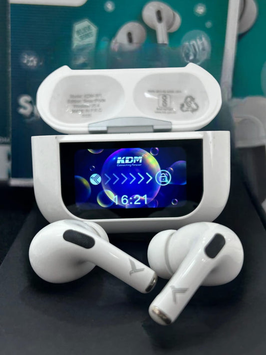 KDM™  W1  ScreenTWS Touch Screen Earbuds(6 Months Warranty)