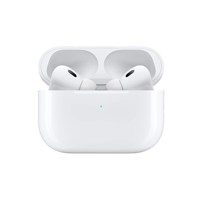 AIRPOD PRO (2nd GEN) ANC [Iphone & Android] (FREE  Leather cover🤩) (100%Replacement policy ✅ )