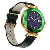 Fire-Boltt Emerald Gemstone-Studded Diamond Cut Smart Watch 27.68mm (1.09 inch) HD Display, Multiple Sports Modes, Health Suite, Wireless Charging, IP68 with Additional Stainless Steel Strap (Green)
