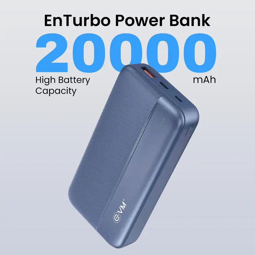 EnTurbo Power Bank 20000mAh 22.5W QC+PD